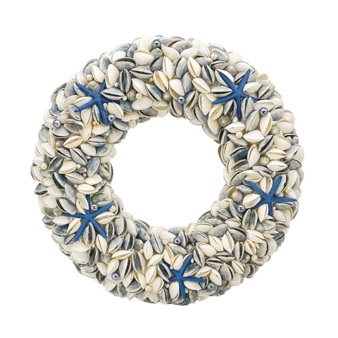Coastal Seashell Wreath - Laguna Beach Florist 