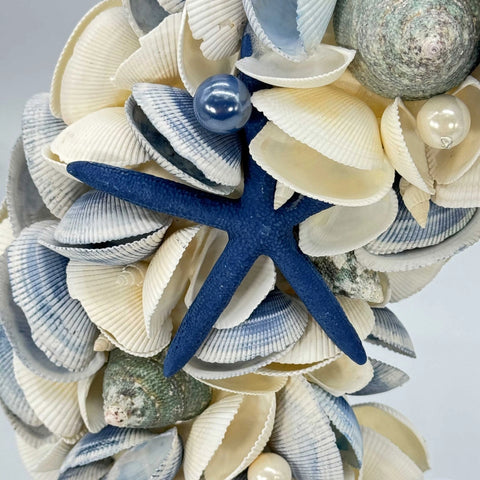 Coastal Seashell Wreath - Laguna Beach Florist 